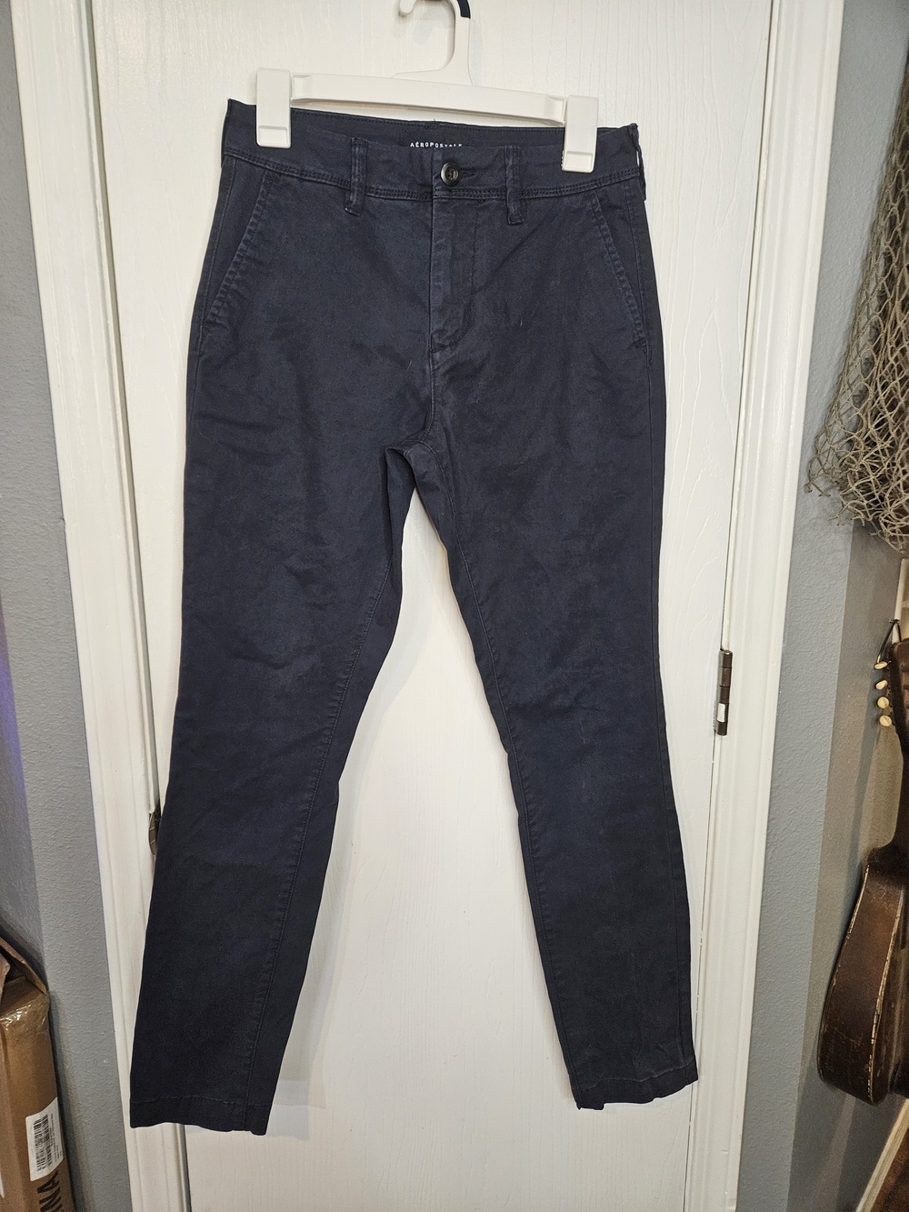 Men's Navy Chino Pants